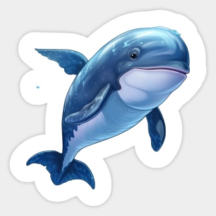 Baby Whale Sticker